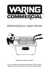 Waring WDF75B Instruction Book