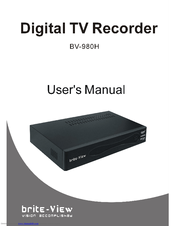 Brite-View BV-980H User Manual