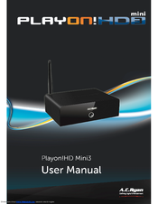 A.C.Ryan Playon!HD Mini 3 User Manual