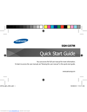 Samsung SGH-I257M Quick Start Manual
