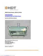 HDT MV60-EU Series Operation And Maintenance Manual