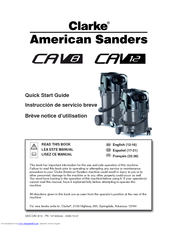 American Sanders Cav 8 Quick Start Manual