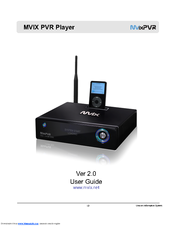 Mvix MvixPVR User Manual