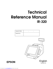 Epson IR-320 Technical Reference Manual