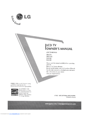 LG 26LC7D-UB Owner's Manual