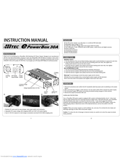 HITEC ePowerBox 30A Instruction Manual