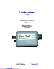 Raymarine SeaNet-Alarm Installation And Operation Manual