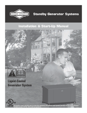 Briggs & Stratton Standby Generator Systems Installation & Start-Up Manual
