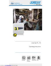 Ecom Instruments Lite-Ex PL 10 Operating Instructions Manual