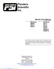 FSI CM250 User Manual
