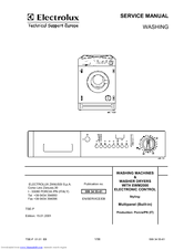 Electrolux WD001326 Service Manual