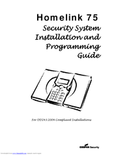 HomeLink 75 Installation & Programming Manual