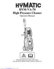 hymatic HYM-VA-70 Operator's Manual