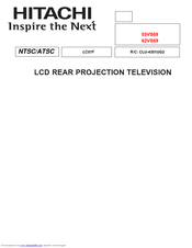 Hitachi LC57F Manual