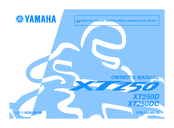 Yamaha XT250DC Owner's Manual