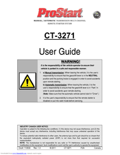 ProStart CT-3271 User Manual