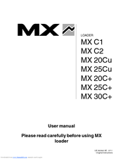 MX MX 20C+MX 25C+ User Manual