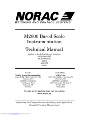 Norac M2000 Technical Manual