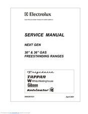 Electrolux NEXT GEN Service Manual