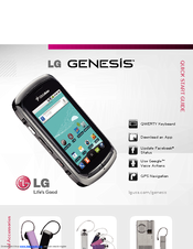 LG Genesis Quick Start Manual