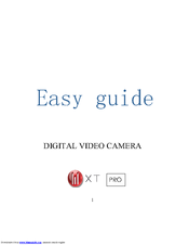 WXT-Pro Action Camera Easy Manual