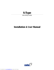 Cadac S-Type Installation & User Manual