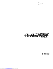 Fleetwood 1996 Vision PaceArrow Owner's Manual