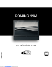 Sim2 DOMINO 55M User And Installation Manual