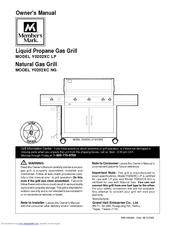 Member's Mark Y0202XC NG Installation Manual
