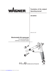 WAGNER GM 2800EA Operating Manual