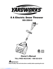 Yardworks 060-3984-0 Owner's Manual