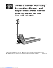 Titan LCS80 Owner's Manual