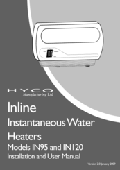 Hyco IN95 Installation And User Manual
