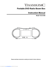 Transonic TC2121DB Instruction Manual