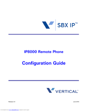 Vertical IP8012 Configuration Manual