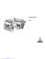 Deutz 914 Operation Manual