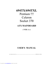 AZZA 694TX User Manual