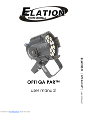Elation OPTI QA PAR User Manual