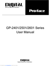 Digital Equipment GP-2401 Series User Manual