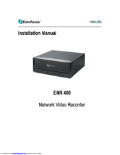 EverFocus ENR 400 Installation Manual