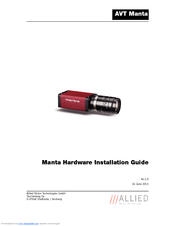 AVT Manta Installation Manual