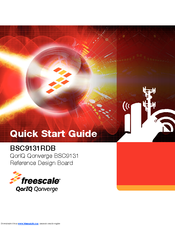 Freescale Semiconductor BSC9131RDB Quick Start Manual