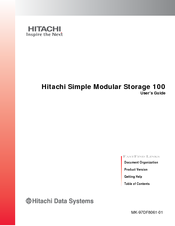 Hitachi Simple Modular Storage 100 User Manual