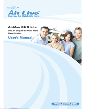 Air Live AirMax DUO Lite User Manual
