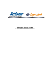 NetComm Dynalink WSG-NP804n Setup Manual