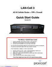 Proxicast LAN-Cell 3 User Manual