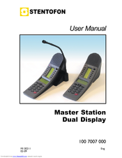 Stentofon 100 7007 000 User Manual