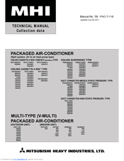 Mitsubishi Heavy Industries Fdc200vs Manuals Manualslib