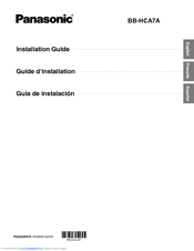 Panasonic BB-HCA7A Installation Manual