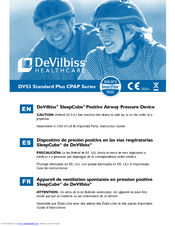 Devilbiss SleepCube DV53 Standard Plus CPAP User Manual
